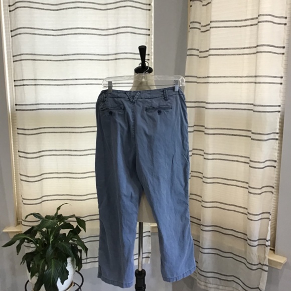 Marrakech Anthropologie Women Size 29/M Ivy Solid Vintage Denim Chino pant - Picture 7 of 11